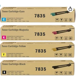 High Yield 7525 Toner Cartridge Replacement for Xerox Workcentre 7830 7835 7845 - Photo 1/2