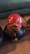 collectable rubber ducks Red Superhero