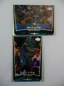 David Wesley & Joe Smith 1999 Upper Deck Encore Holo Cards - Picture 1 of 6
