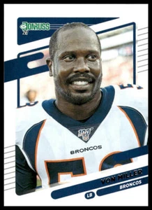 2021 Donruss #181b Von Miller No Helmet Denver Broncos - Picture 1 of 2