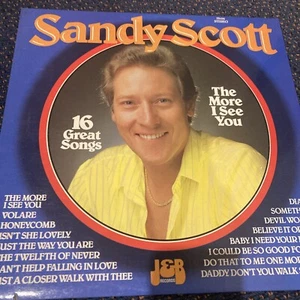 SANDY SCOTT vintage vinyl LP - 16 Great Songs - Picture 1 of 3