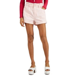 Dollhouse Juniors' Paperbag-Waist Shorts Cotton Can B4HP - Picture 1 of 15