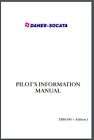 DAHER-SOCATA PILOT'S INFORMATION MANUAL (875 PAGES) on CD/DVD