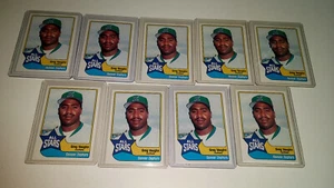 Greg Vaughn 1989 Denver Zephyrs Rookie Minor League Milwaukee Brewers  SP - Picture 1 of 2