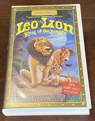 LEO THE LION King of the Jungle RARE VintageOOP GOODTIMES VHS Tape 1994 05-07132 - Image 1 of 4