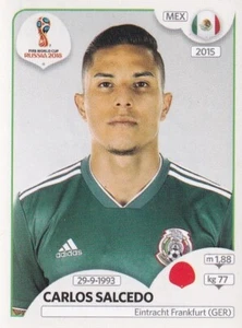 Panini FIFA World Cup 2018 Adesivo No. 460 Carlos Salcedo - Picture 1 of 1