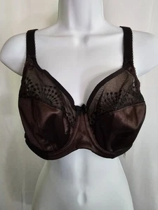 Reggiseno Dea Donna Nero Stile Ferretto GD6020BLK Taglia 38DDD - Foto 1 di 9