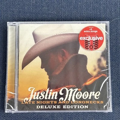Justin Moore “Late Nights and Longnecks” “Deluxe”  (CD) …BRAND NEW & SEALED! - Imagem 1 de 4