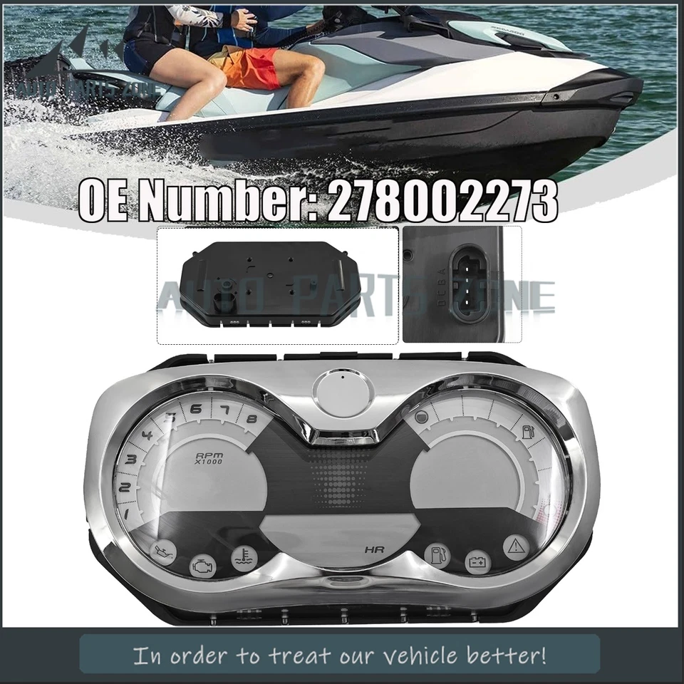 Cuadro velocímetro medidor de instrumentos 278002273 para Sea-Doo 06-11 GTI GTS 130 155 Foto 1 de 4