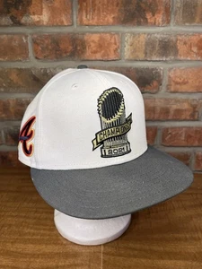 Cappello Snapback Atlanta Braves New Era 2021 World Series Champions 9fifty MLB - Foto 1 di 9