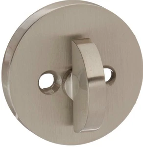 Baldwin PTCRD150 Reserve Patio Contemporary Round Deadbolt, Satin Nickel Finish - Picture 1 of 2