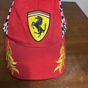 Vintage FERRARI Formula-1 Racing Cap Baseball Cap - Picture 1 of 12