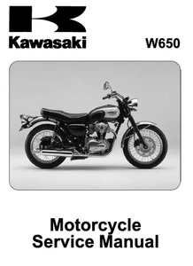 Kawasaki W650 1999-2006 Service Manual - Picture 1 of 7