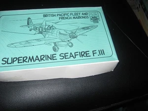 MIB Supermarine Seafire F.111 w/British Fleet & French decals by High Planes - Picture 1 of 2