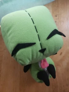 Peluche pupazzo 11" Nickelodeon vintage raro invasore Zim Gir il robot tuta cane 2003 - Foto 1 di 8