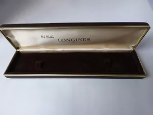 Caja de reloj Longines vintage década de 1960 - Imagen 1 de 8