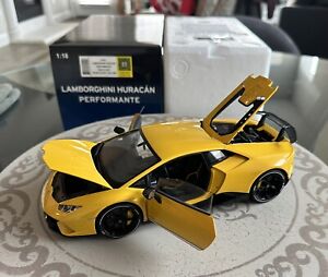 1/18 AUTOart Lamborghini Huracan Performante, Giallo Yellow Pearl, 79155