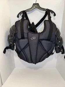 Chest Shoulder Guards Pads Unknown Brand + POS BB3000-13 1/2” Blk See Pictures - Picture 1 of 22