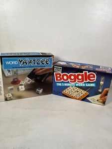 Vintage 'Word Yahtzee' Game by MB Games - 1979 & Boggle by Parker Bros. - Picture 1 of 14