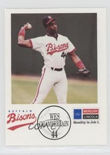 1990 Ford Mercury Lincoln Buffalo Bisons Wes Chamberlain #44