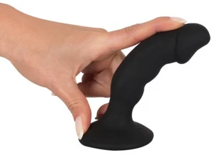 Anal Plug Vibrator wiederaufladbar Silikon P-Punkt Gesamtlänge 14 cm Vibration - Bild 1 von 6