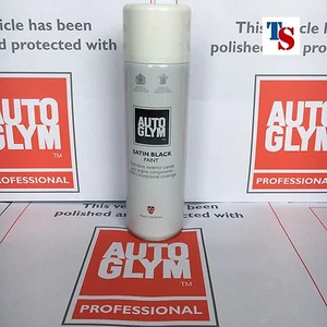 12 X Pintura Autoglym Negro Satinado (acabado para paneles de coche y motor 450ml GENUINA) - Imagen 1 de 1