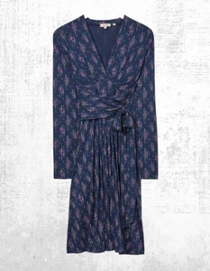 Fat Face Women's Delphine Ink Ditsy Jersey Dress in Navy (A Bit Defect) - Picture 1 of 6