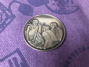 Vintage Recovery begins CHIP AA COIN SERENITY SOBRIETY UK - Picture 1 of 2