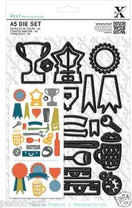 Xcut A5 Die Set MR MISTER ICONS Metal Dies DAD Man Men Fathers Day Birthday - Picture 1 of 2
