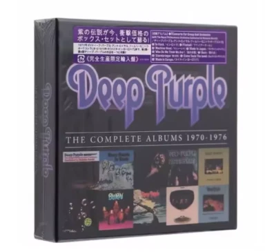 Deep Purple Complete 1970-1976 Album 10CD Collection Box Set New & Sealed - Image 1 of 4