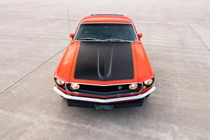 1969 1970 Ford Mustang original Boss 302 Stoßstange vorn C9ZZ-17757-A - Bild 1 von 10
