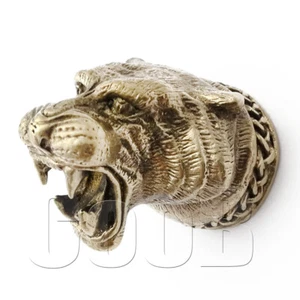 Coltello Pommel Panther Tiger Bolster per Coltelleria Personalizzata Fornitore Accessori - Foto 1 di 5