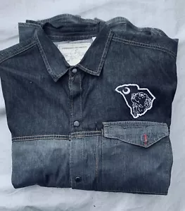 SC Boykin Spaniel LS Denim Shirt XXL - Picture 1 of 1