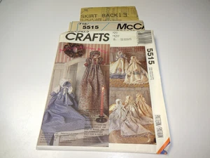 Vintage McCall's 5515 American Heirloom Dolls - Stuffed Doll & Clothes - Uncut - Picture 1 of 1