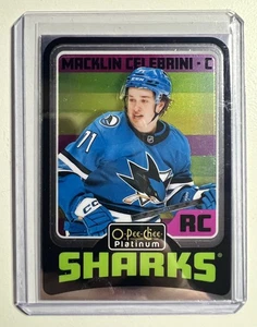 2025 2024-25 O-Pee-Chee Platinum Macklin Celebrini RC - Bild 1 von 2
