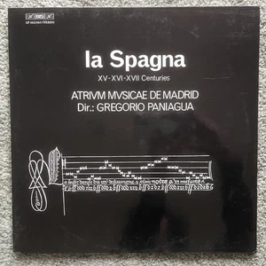 La Spagna XV-XVI-XVII Centuries Atrium Musicae De Madrid Paniagua 2xLP - Picture 1 of 12