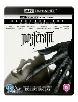 Nosferatu (4K UHD Blu-ray) Willem Dafoe Aaron Taylor-Johnson Bill Skarsgård - Image 1 of 2