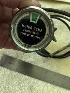 1969 69 VDO Vintage Water Motor Temp.du Moteur Temperature Gauge - Picture 1 of 8