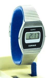 RARE VINTAGE CORVAIR Digital WATCH Late 1970's - Brand New Old Stock - NOS - Bild 1 von 8