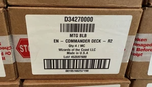 Magic the Gathering Bloomburrow COMMANDER DECK DISPLAY CASE Set of 4 Sealed - Picture 1 of 2