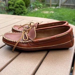 Minnetonka Moccasins 946 - Men's Driving Moccasin - Chestnut Lariat D 7.5 - Picture 1 of 6