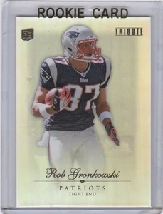 ROB GRONKOWSKI ROOKIE CARD 2010 Topps Tribute NFL RC New England Patriots GRONK! - Picture 1 of 2