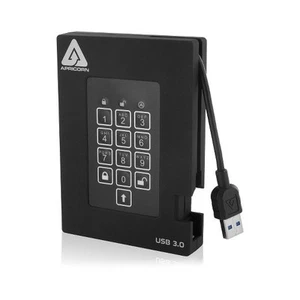 Apricorn A25-3PL256-500F 500GB FORTRESS FIPS PORTABLE USB HDD HW ENCRYPTED - Picture 1 of 1