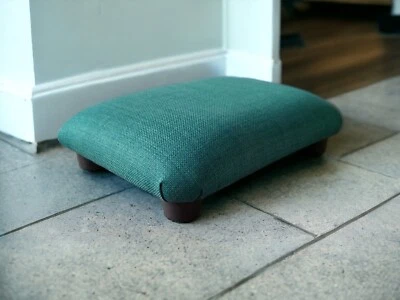 Low FootStool Little under desk Bench unique bed step handmade foot stool - Image 1 of 4