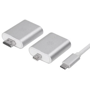 Silverstone EP11S USB 3.1 Type-C to MiniDP/HDMI VGA 3 Type Adapter - Picture 1 of 4