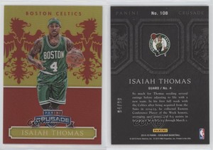 2014-15 Panini Excalibur Crusade Red /99 Isaiah Thomas #108