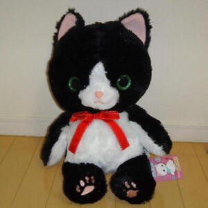 Plush Toy Kitten Jewel Black Marble Cat Stuffed Toy