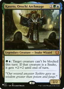 x1 Kaseto, Orochi Archmage - The List M MTG The List M/NM, English - Picture 1 of 1