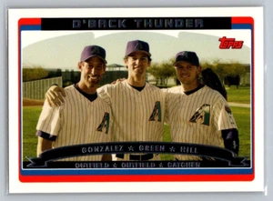 2006 Topps D'Back Thunder Gonzalez, Green, Hill #657 - Picture 1 of 2