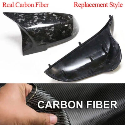 Replace For BMW 1 2 3 4 SER M2 X1 i3 F32 F87 F22 E84 Carbon Fiber Mirror Cover - Изображение 1 из 4